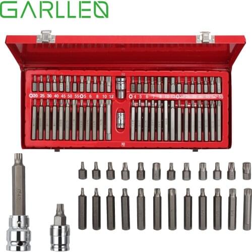 GARLLEN Screwdriver Bit Set For Allen Screws Bits Torx Internal Multi-tooth Bitset Key Set For Torx Internal For Car Repairing