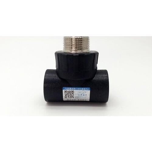 Gogo PE straight tube with outside male tee fitting water pipe