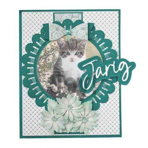 JMCRAFT 2021 Round Lace Border Metal Cutting Dies DIY Scrapbook Handmade Paper Craft Metal Steel Template Dies