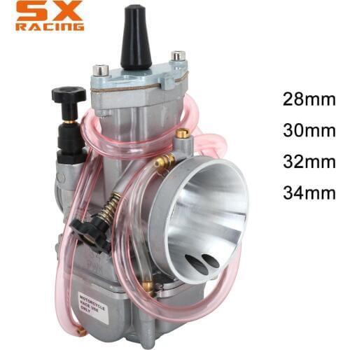 PWK 28 30 32 34 MM Motorcycle Carburetor Carb Universal 2T 4T For ATV Buggy Quad Go Kart jet Dirt Bike Fit On Racing Motocross