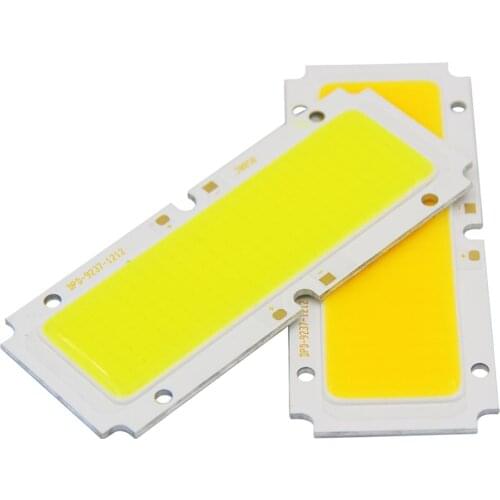 Sumbulbs 92x37mm 30W LED COB Chip for Downlight Floodlight Source 36V LED Matrix Flood Lamp LED Bulbs Warm Nature Cool White