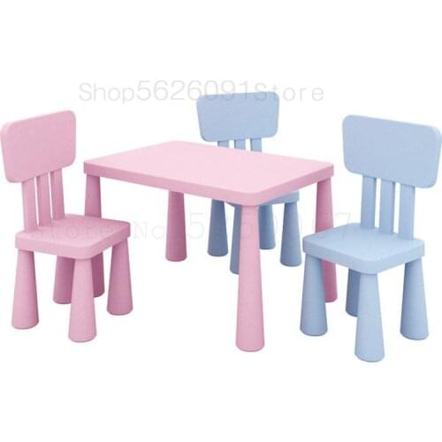 Home furniture suits kindergarten children tables and chairs for children to learn baby chairs table games, childrens toys