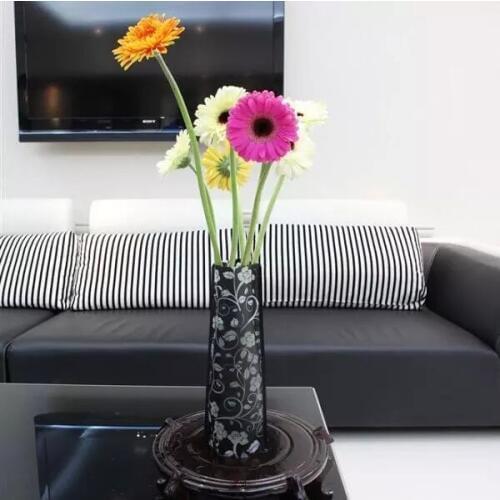 Cheap Plastic Flower Vase Home Decoration Tabletop Vases Dried Flowers Vase 27*12CM