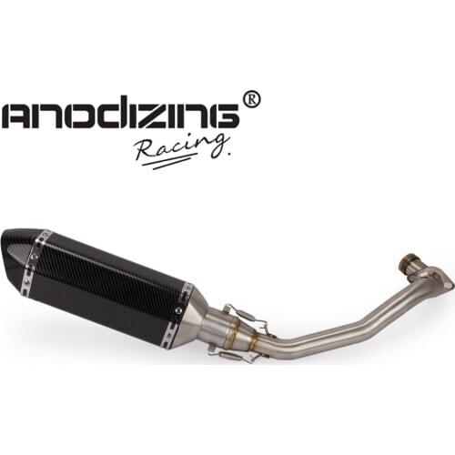 Motorcycle Full Exhaust System Front Pipe Link Muffler For YAMAHA BWS 125 150 X BWS125 Slip On