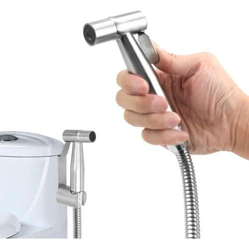 Hand Sprayer Shower Head Handheld Toilet Bidet Sprayer Set Self Cleaning with Shower Hose Stainless Steel Bidet Faucets