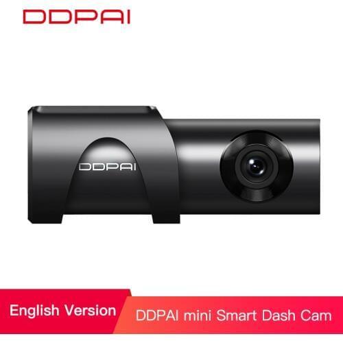 DDPai Mini3 1600P Full HD Dash Cam WiFi 32G Car DVR with WDR G-sensor 24H Park Loop Recording Drive Recorder