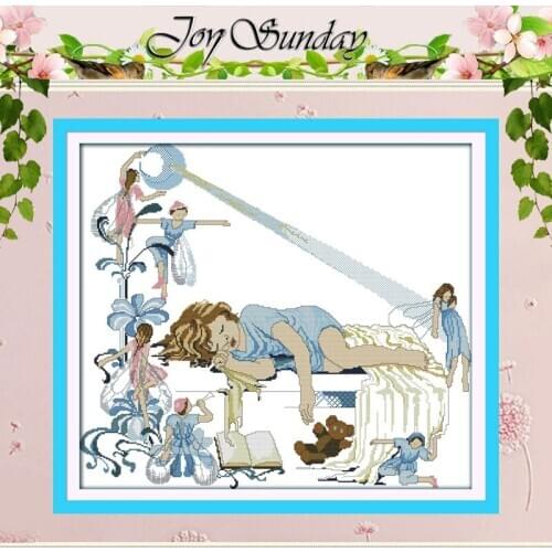 Sweet Dream patterns counted Cross Stitch 11 14CT Cross Stitch wholesale Cross Stitch Kits Embroidery for Home Decor Needlework