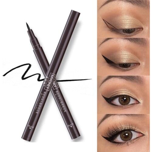 1pcs Smooth Liquid Eyeliner Pencil Waterproof Quick-Dry Black Eye Liner Pen Long-Lasting Eyeliner Makeup Tools Beauty Cosmetic