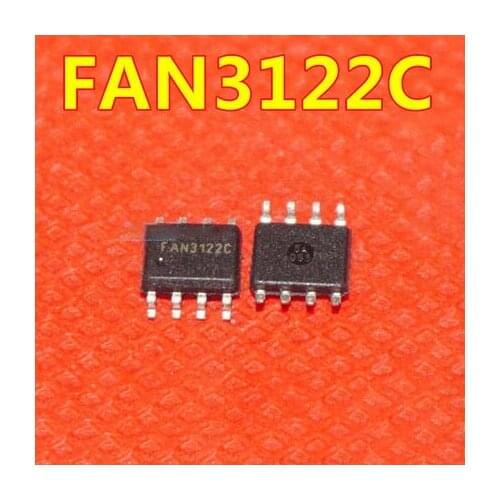 10pcs/lot FAN3122C SOP-8 In Stock