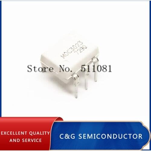 10PCS MOC3023 MOC3023M DIP6