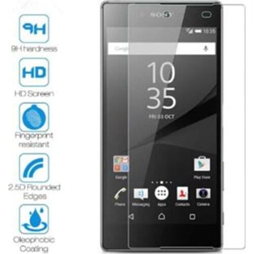 9H Tempered Glass For Sony Xperia z5 premium E6833 E6853 E6883 Z5 plus Phone Screen Protector on Sony Z5+ Protective Glass
