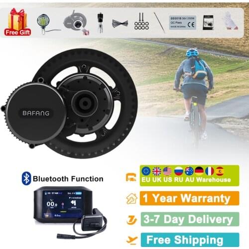 Bafang 48V 750W Mid Motor E-bike Conversion Kits BBS02B Electric Bicycle 44T 46T 48T 52T DPC18 500C C965 850C Display Ebike Part