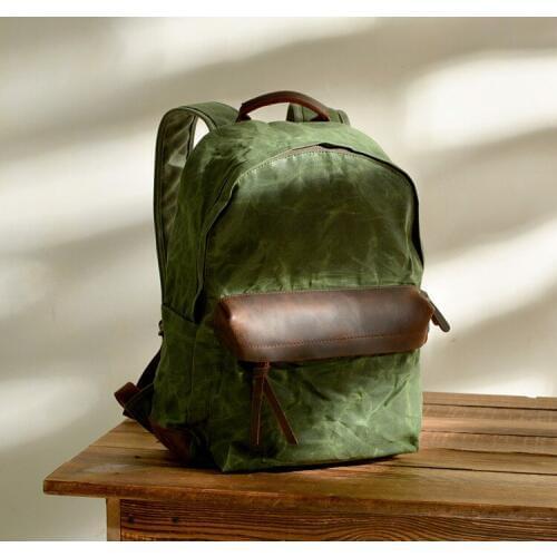 Free Shipping,Brand classic canvas backpack,vintage school bag.casual bag,laptop backpack.leather bag.quality sales.waterproof