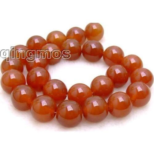 Big 20mm Round Red stone Beads Strand 15"-los233