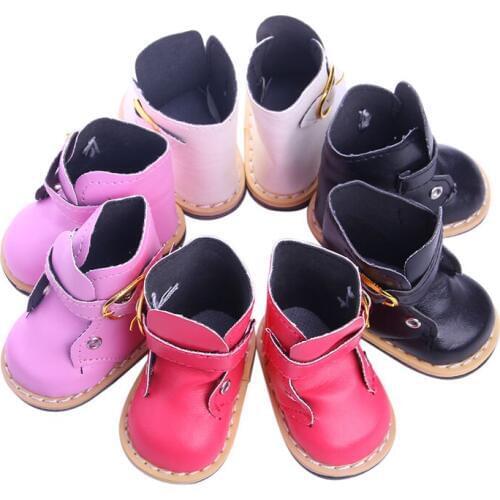 Luckdoll Pink Big Boot Fits 18" American Doll and 43" American Doll, Best Gift for Kids