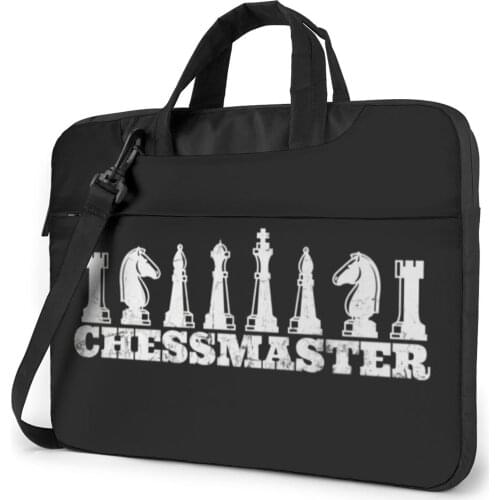Chess Laptop Bag Case With Handle Waterproof Computer Bag Cute Business Laptop Pouch