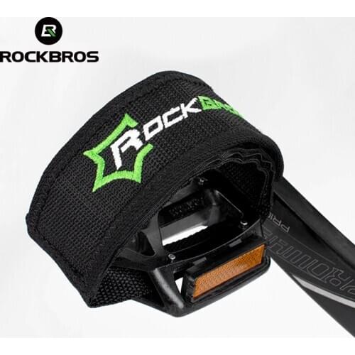 ROCKBROS Cycling Pedal Bike Pedal Cover Foot Strap Ultralight Anti-slip Pedal Belt High Strength Double-side Bicycle Accessories