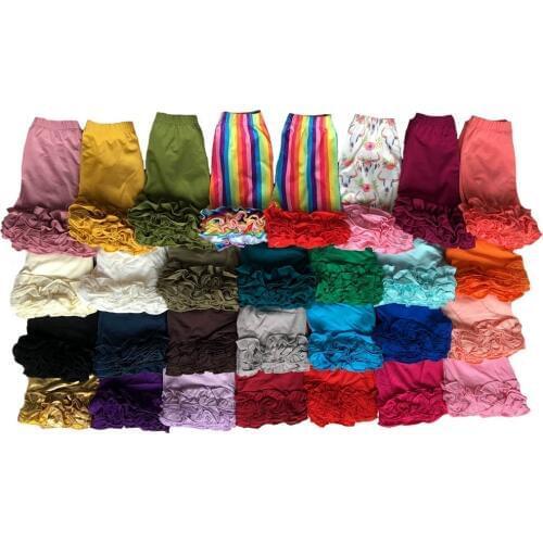 Baby Cotton Ruffle Baby Shorts Toddler Girls Shorts Kids Knit Icing Baby Girl Shorts Children spring Summer Clothes dress pants