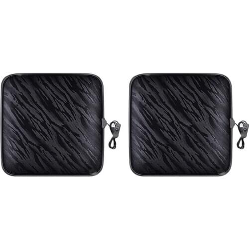 Heated Car Cushion, USB Nonslip Heating Cover Pad Winter Warmer Office Chair Seat Cushion Heater