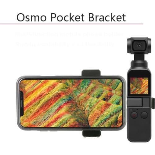 Metal Phone Holder Bracket Stand Connector Linker Mount Adapter Handheld Gimbal Camera Accessories for DJI Osmo Pocket/Pocket 2