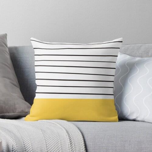 MARINERAS MUSTARD Throw Pillow Cushion Cover Polyester throw pillows case on sofa home living room car seat decor 45x45cm