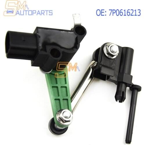 New 7P0616213 7P0 616 213 For VW Volkswagen Touareg 7P 2010-2016 Headlight Leveling Sensor Front Left Car Accessories