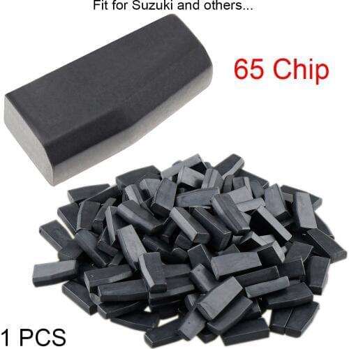 Blank 4D65 Carbon Chip Car Key Transponder Chip Replacement Fit for Suzuki Cars Vehilce Automobile Auto SUV