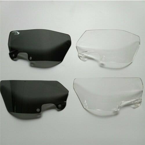 Motorcycle Tinted/Clear ABS Windshield Side Windscreen Airflow Panel Deflector W/ Screws For BMW R1200GS ADV R1200 GS 2004-2012