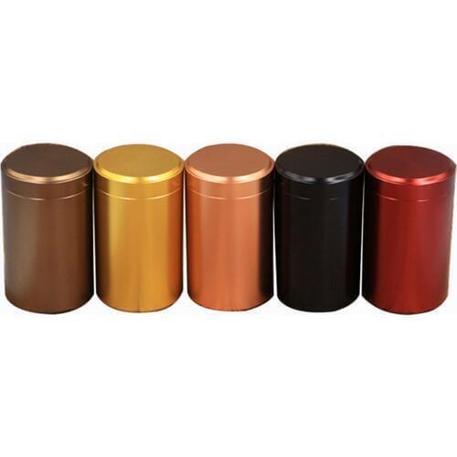 Xin Jia Yi Packaging Mint Small Round High Quality Airtight Tea Packaging Tin Tube Candle Tins Box Tinplate Tin Containers