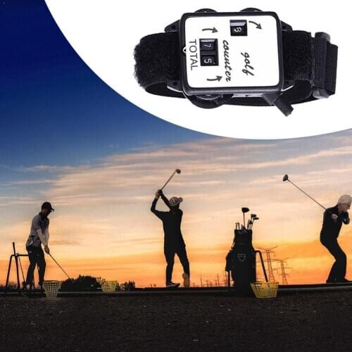 1Pcs Golf Scorer Training Aids Wristband Golf Club Count Shot Watch Score Golf Putt Keeper Accessories Stroke Sports Counte U1S0