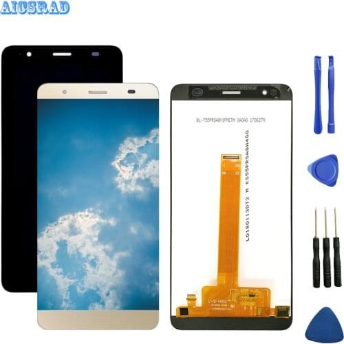 100% Tested for Fly Cirrus 9 FS553 LCD Display+Touch Screen Digitizer Assembly Replacement Accessories cirrus9 FS 553 Phone