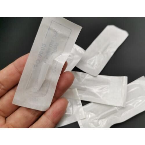100Pcs 3RT individual Package Disposable Plastic Permanent Makeup Nozzles Tips for Permanent Tattoo Makeup Needle