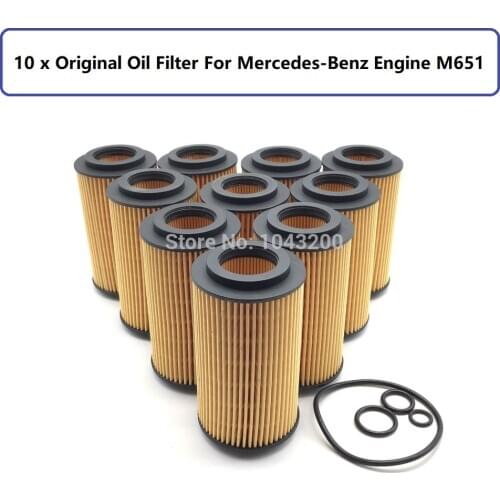 A6511800009 Engine Oil filter For Chrysler Dodge Infiniti Jeep Land Rover Mercedes-Benz W212 S212 W246 W204 S204 W639 CDI M651