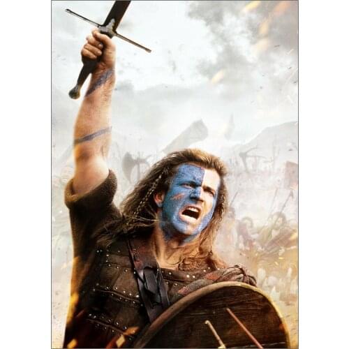 Braveheart Movie ART SILK POSTER Decorative Wall painting 24x36inch