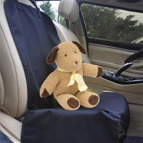 Waterproof Oxford Cloth Pet Dog Car Carrier Seat Cover Breathable Non-slip Cushion Safety Protector Car Rear Co-pilot Seat Mat