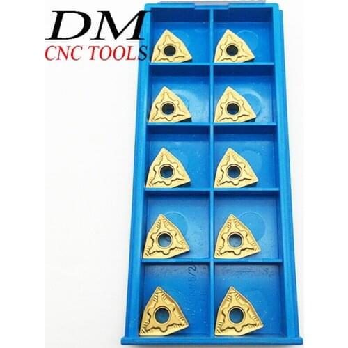 10PCS WNMG060404-QM GP1225 carbide inserts internal cutter turning tool CNC machine tungsten carbide tool Turning accessories