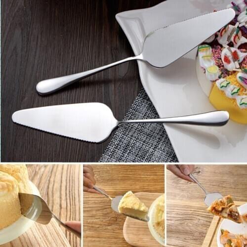 Stainless Steel Cake Pizza Shovel Knife Butter Knife For Pie/Pizza/Cheese Dessert Cutlery Bakeware Cake Spatula Tool