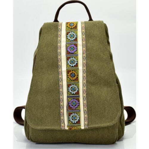 MIWIND Women's Green Backpacks
