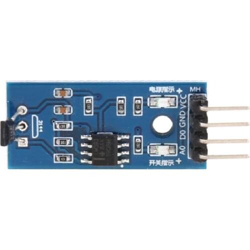 1pc Hall Sensors Module 3144E Hall Switch Speed Magnetic Ses Speed Counting Sensor Module For Arduino Smart Car