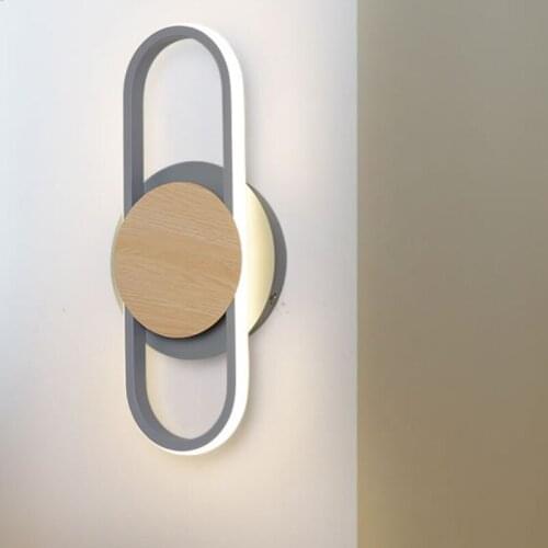 Bedroom wall lamp bedside lamp Nordic simple personality living room wall lamp creative modern home wall lamp LB031706