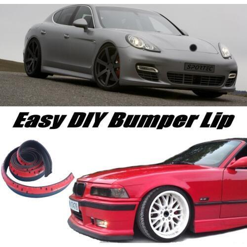 NOVOVISU For Porsche For Porsche Panamera 970 Bumper Lip Lips /Spoiler For Car Tuning / TOPGEAR Body Kit + Strip