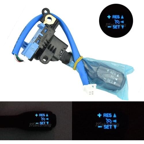 For Toyota Corolla Yaris Vios Wish Auris Prius Previa RAV4 84632-34011 84632-34017 Superb With Blue Light Cruise Control Switch