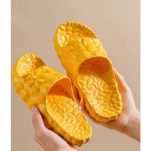 Couple Slippers Women/Men Home Shoes Summer Bathroom Non-Slip Slides Lovers Indoor Floor Sandals Fashion Outdoor Beach Flip Flop