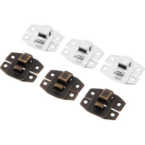 20Pcs 24*19mm Wooden Case Jewelry Box Latch Hasps Furniture Decorative Latch Buckle Clasp For Wine Gift Box