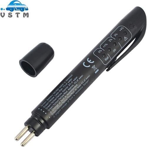2019 hot !!Car Brake Fluid Tester & TPMS 2 IN1 Car Diagnostic Tools 5 Leds Brake Fluid Testing Tools