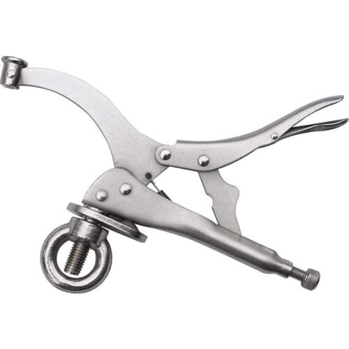 9 Inch Drill Press Locking Clamp, Drill Press Vise, Heavy Duty Drill Press Locking Clamp