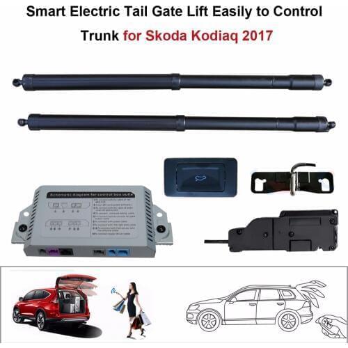 Car Smart Auto Electric Tail Gate Lift for Skoda Kodiaq 2017 Control Set Height Avoid Pinch With Latch