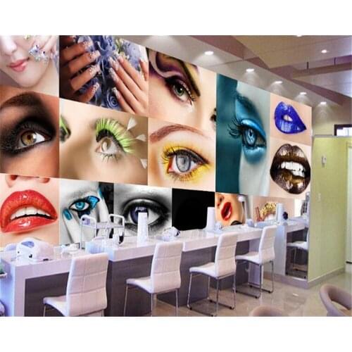 Beibehang papel de parede Custom silk wallpaper sexy papier peint beauty tooling background wall wall papers home decor