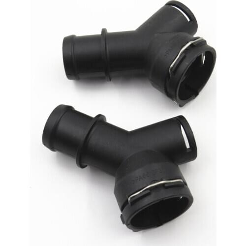Three Links Engine Fast Radiator Cooling Water Pipe Connector For Golf Passat Touran Caddy Eos CC Jetta A3 S3 Seat 1K0122291AE