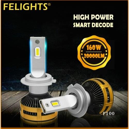 Светодиодные LED лампы H3 (PK22s) FELIGHTS China At AliExpress